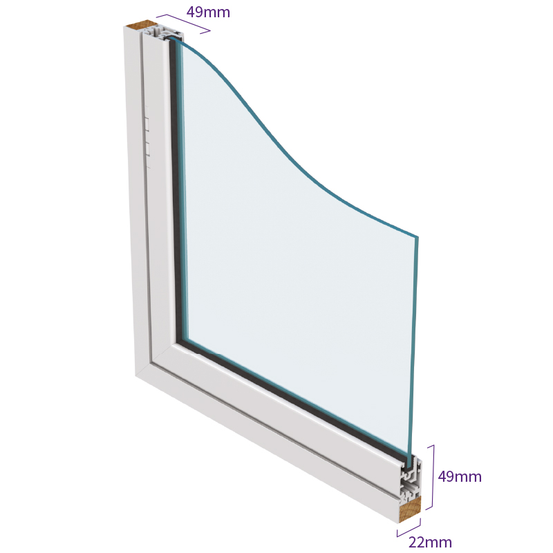 Series 47 Heritage Hinged Casement Isometric