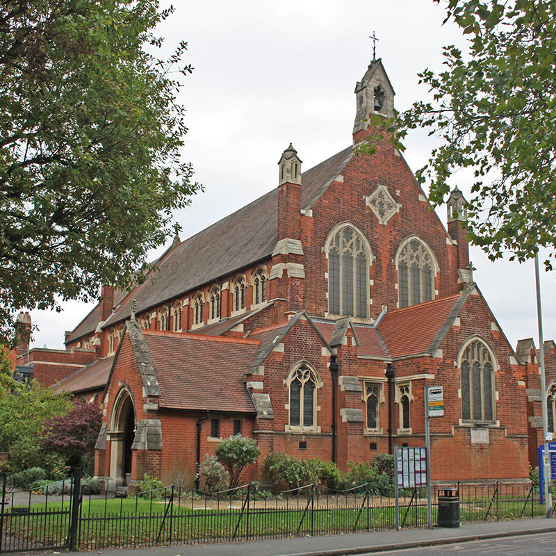 Exterior of St Pauls Church in St Albans