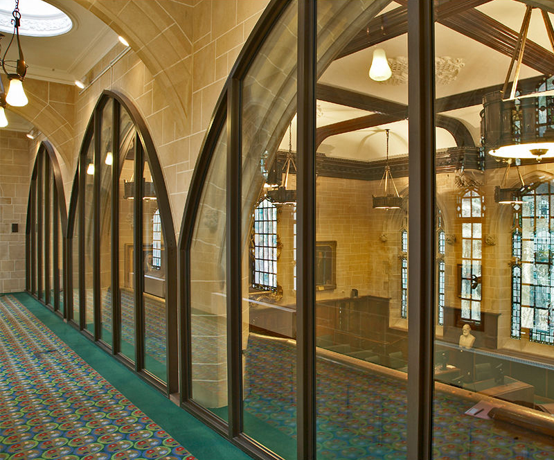 The Supreme Court corridor image