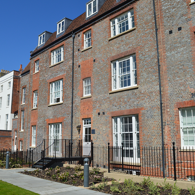 Grade II Listed Buildings and a building on the risk register converted into stylish apartments by Thomas Homes