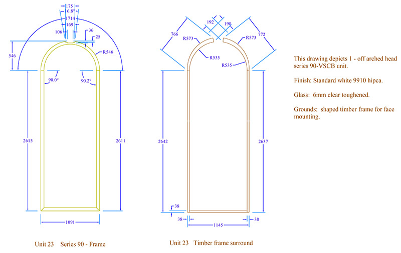 Timber and oddleg adaptations to accommodate keystone