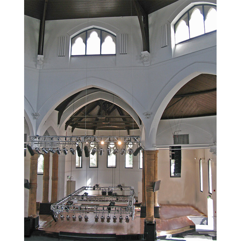 Thermal insulation with secondary glazed units in St Georges Church