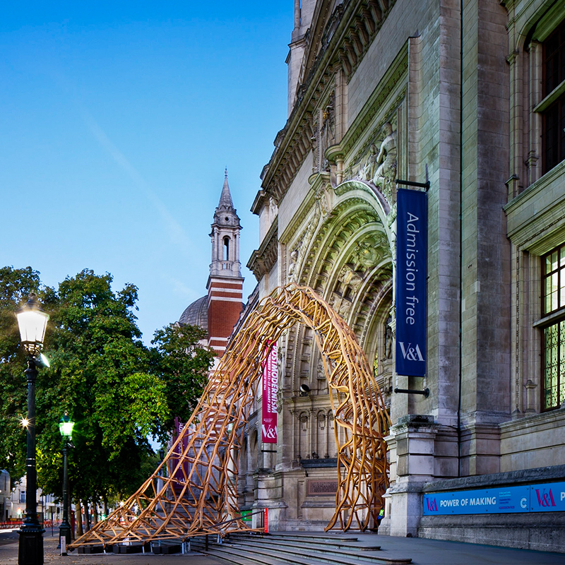 External view of the V&A museum where Selectaglaze installed secondary glazing